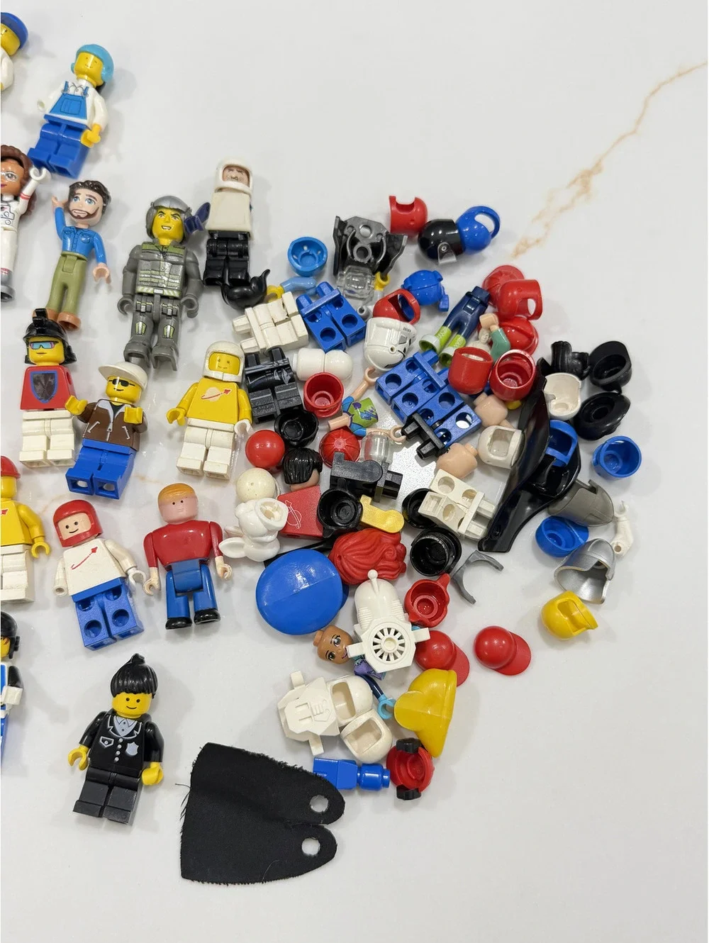 40+ Pack LEGO Minifigure Lot and parts Figures Authentic Bulk Collectible Toys